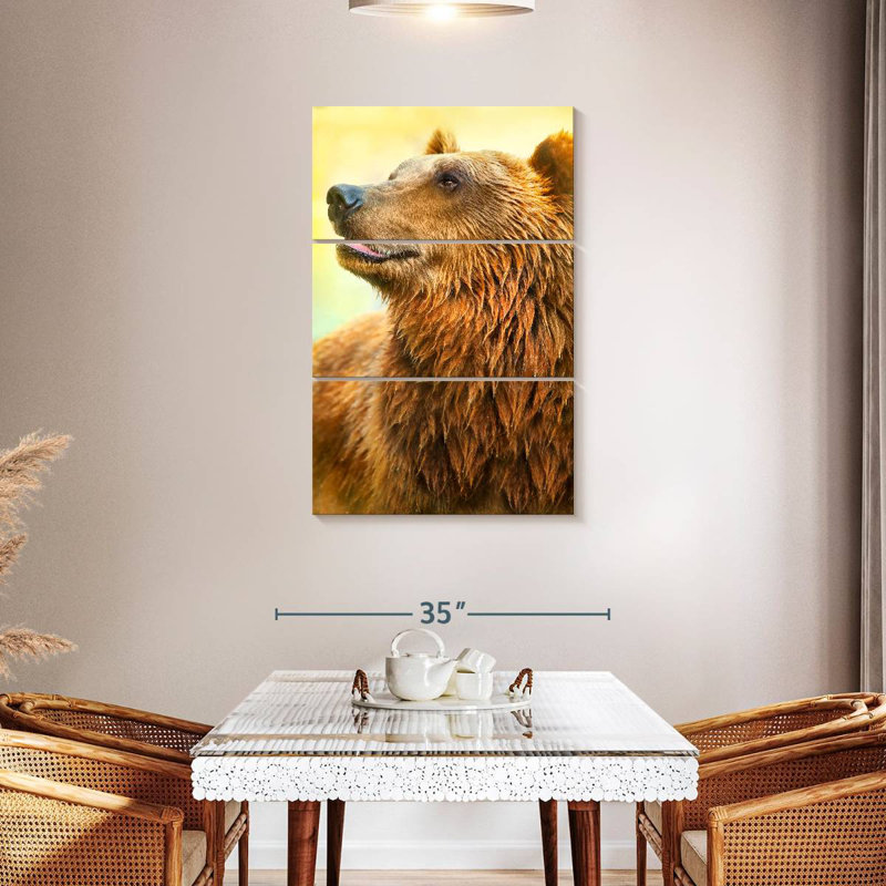 Brampt Cute Bear I, 32" H x 20" W