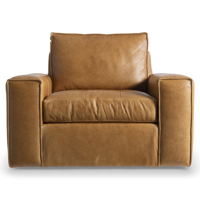 Nest 43.25'' Wide Swivel Club Chair
