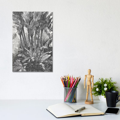 Palms In Water by Florent Bodart - Gallery-Wrapped Canvas Giclée on Canvas