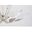 Blossom 10 Light Chandelier - Gold Leaf Finish - Clear Glass-593267263-556646237