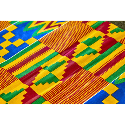 Tissu ghanéen - photographie sur toile tendue