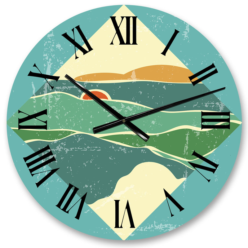 Horloge murale rétro II, Petit