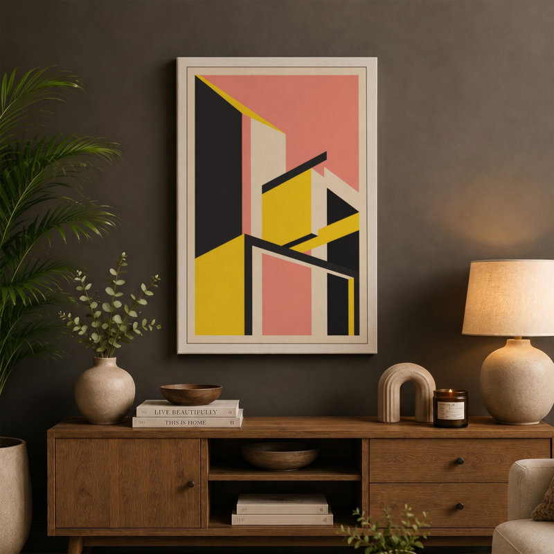 Print, 36x24 - 91.4 x 61.0 cm, Ochre Border