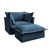 Chenille bleu sélectionné