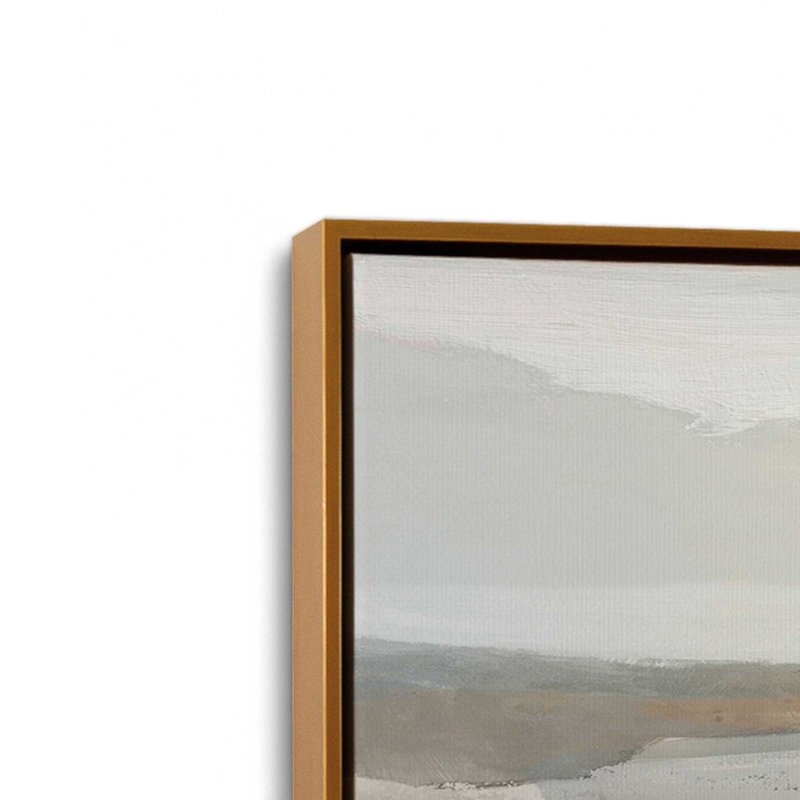 «Rolling Hills» par Amber Sterling, reproduction d'art, L 32 po x H 24 po, Doré, Toile avec cadre
