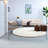 Large White Boucle Sofas, Wood Legs, Modern Japandi Couch For Home