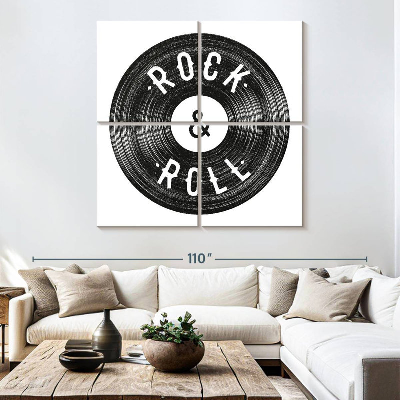Abarca Rock N' Roll, 74" H x 74" W