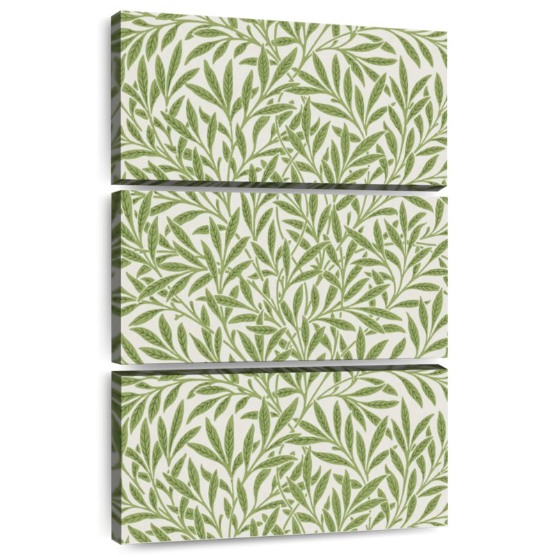 Kerner Willow Pattern, 74" H x 48" W