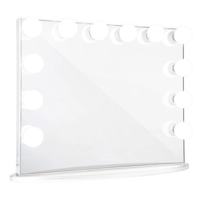 Miroir de salle de bain Hollywood Glow Plus