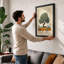 Olive Tree Botanical - Framed Print-1155348672-1155348669