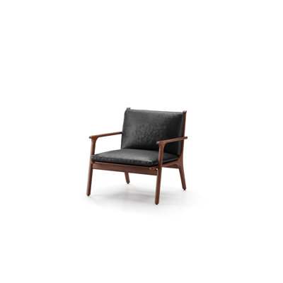Fauteuil en cuir pleine fleur 31,3 pouces Rén