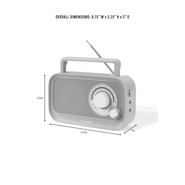 Radio vintage 110 + 150 radio retro Bluetooth y solar