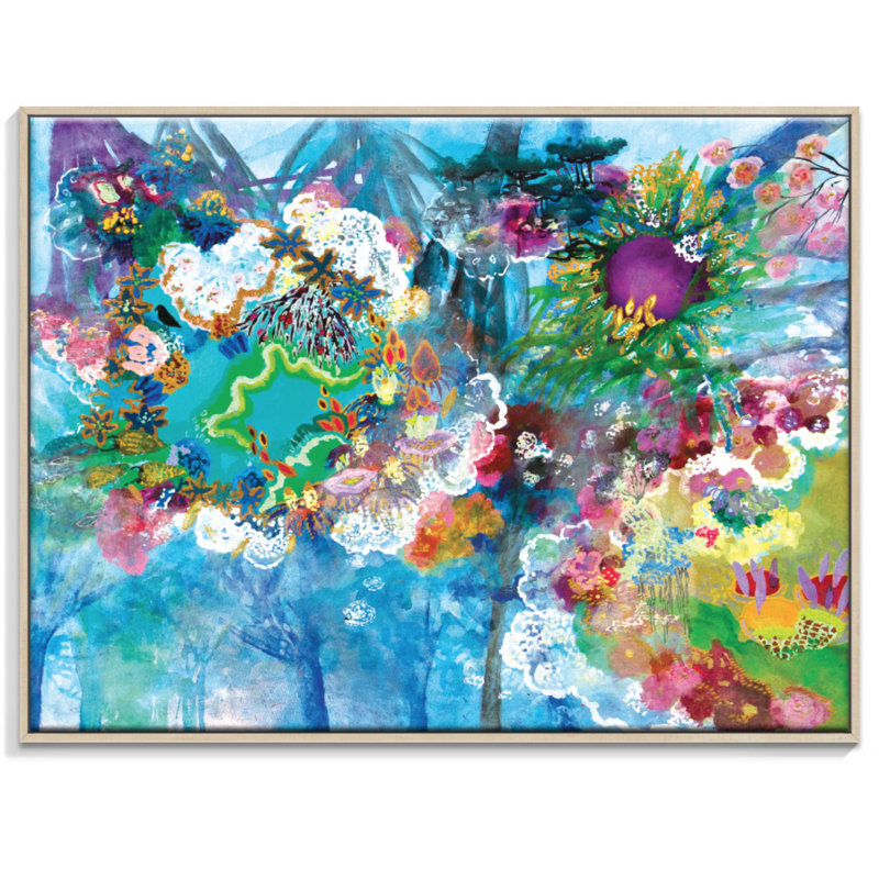 Lia Porto - Painting on Canvas, Timber
