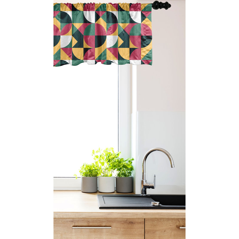Multicolore cantonnière Ambesonne