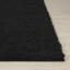 Black Modern Shaggy Rug, Plain Stain Resistant Easy to Clean Rug For Living Room, Dining Room, Bedroom, Kitchen-1813150912