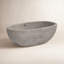 Avalon NativeStone Freestanding Soaking Cement Bathtub-32504370-17150714