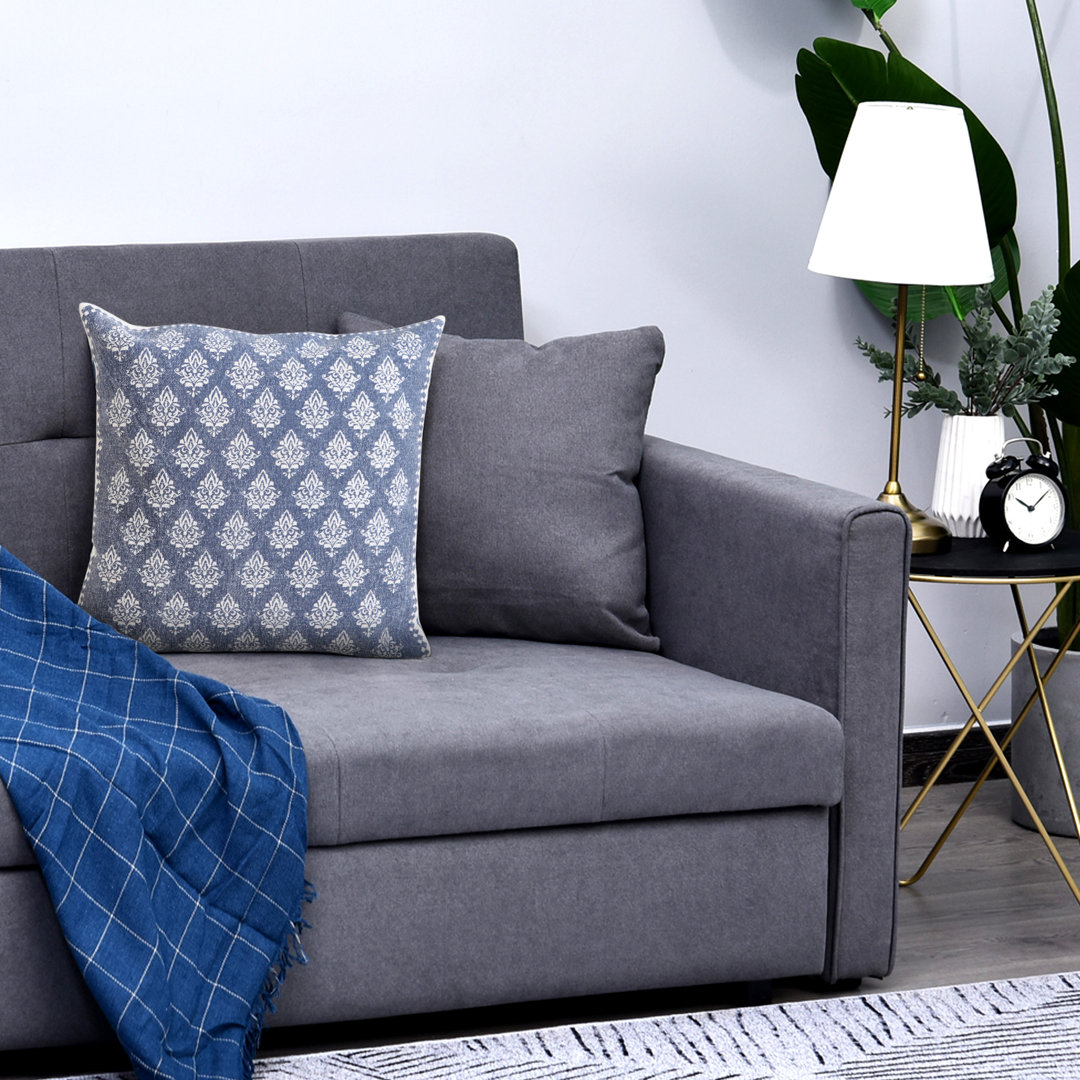  20" X 20" 100% Cotton Geometric Zippered Pillow Rajani Home 