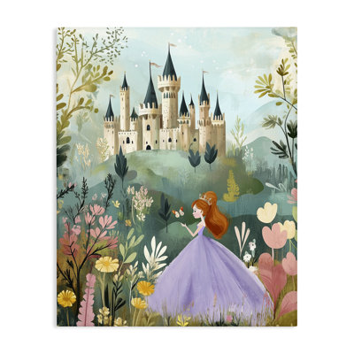 Princess Day Out Canvas, design by Christine Simpson Art