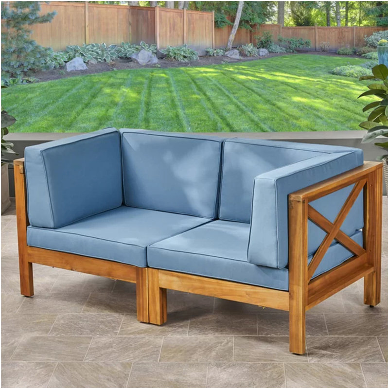 BRAVA X-BACK LOVESEAT, BLUE