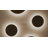 Helios Aluminium LED Flush Mounted Sconce