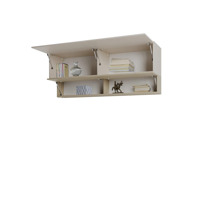 Charlie 17 Hanging Cabinet Wall-Mounted Storage, 73cm H x 175cm W x 46cm D