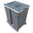 Bottom Mount Waste Bin PullOut, Ball Bearing Full ext 2x Grey-101599364
