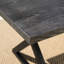 Outdoor Aluminum Bench With Steel Frame, Grey And Black - Modern Industrial Aesthetic, , Rust-, Easy To Clean, 61.74" W X 15.10" D 18.43" H, Assembly Required Grey/Black Design, , Rust-, 63" 15.1"-121070456