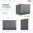 Outdoor Bike Storage Sheds Small Metal Horizontal