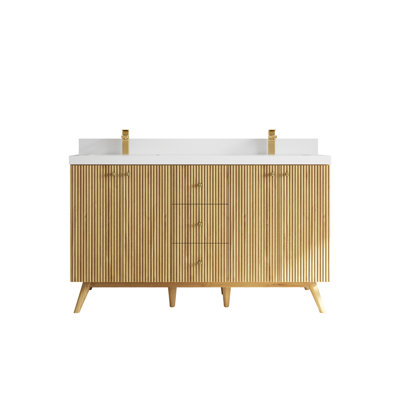 Ensemble de meuble-lavabo double 60 po Dieterger