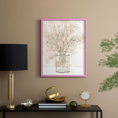 Delicate Arrangement I Framed Print - Solid Wood