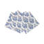 Serviettes de table en satin de coton Royal Delft