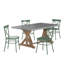 Ensemble de table de salle à manger Cann Rustic-200630037