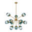 Lustre sphérique spoutnik 12 lumières Art Deco-1199518897