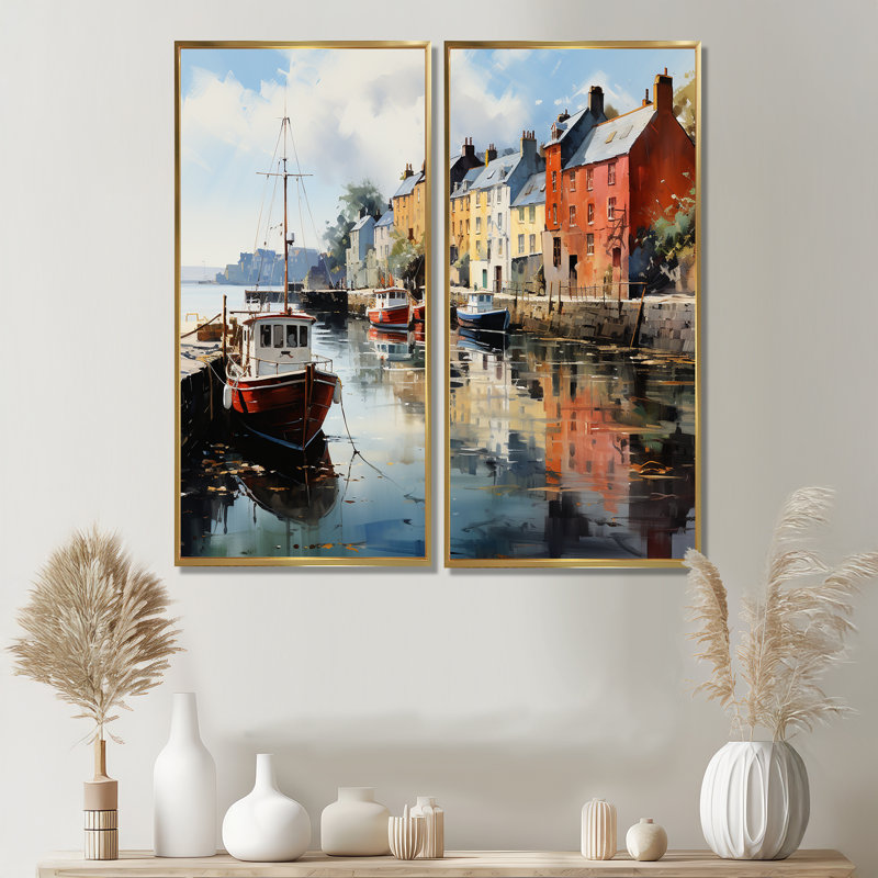 Amalee - Art mural traditionnel, H 32 po x l 32 po, Reproduction encadrée sans passe-partout, Doré