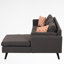 Jimeto Upholstered Sectional Right Hand Facing-1167957705