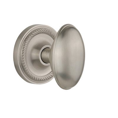 Rope Rosette with Homestead Door Knob