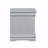 Platinum Finish Nightstand