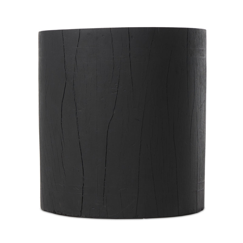 Layo End Table-Black Resin