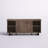 Miesville Prairie Sideboard with Wine Holder, Natural/Black