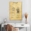 «Beer Cooler», brevet sur toile-1170887813