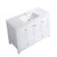 Ensemble de meuble-lavabo 48 po avec lavabo en céramique-621213499