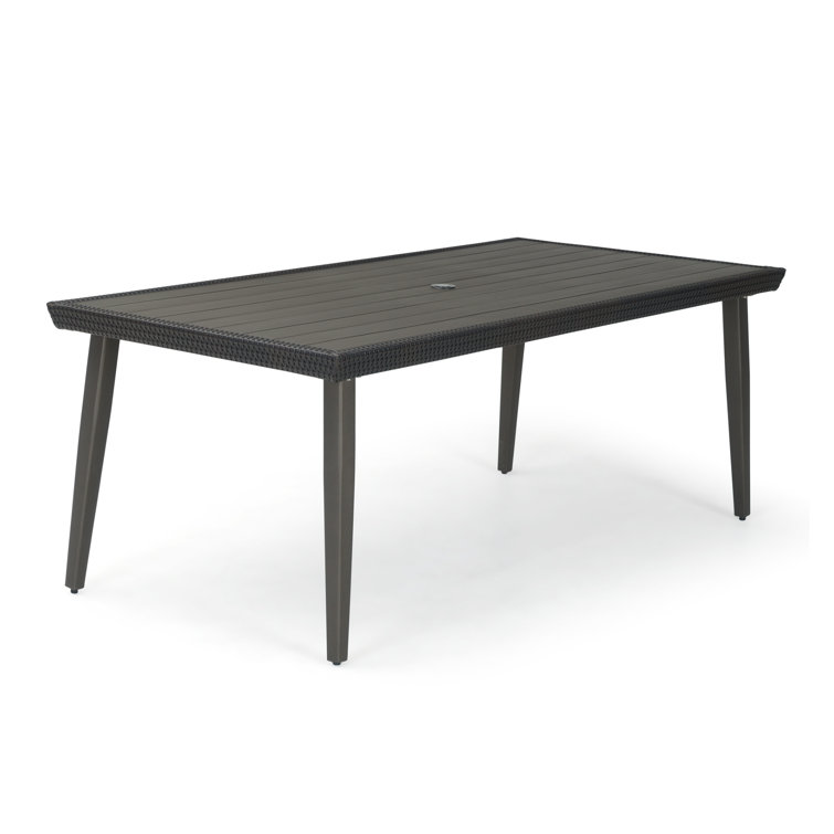 Ehrenfried Rectangular Outdoor Dining Table