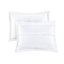 Quilt With Charming Ruffle Textures And Throw Pillow - White Full/queen Bedroom Appeal Details-118739963