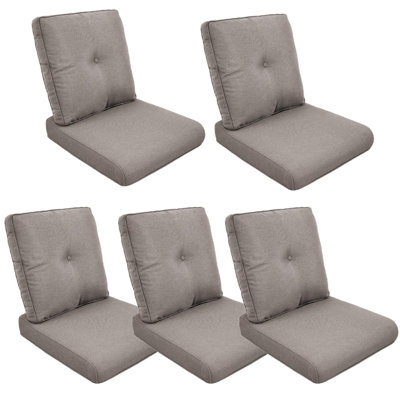 Schutt 22" W Olefin Outdoor Seat/Back Cushion with Removable Zippered Covers