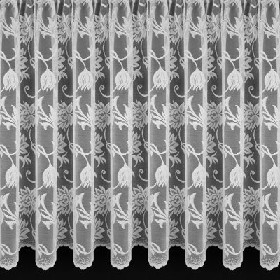 Vinson Lace Semi Sheer Curtain