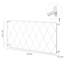 61.2Cm H x 127Cm W Metal Lattice Panel Trellis