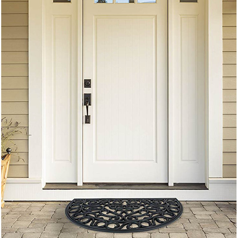 Coeur de fer 30 po x 18 po tapis pour porte d’extérieur Shelli