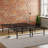 Queen Size Bed Frame With Metal Mattress Base Bedroom Use Black Foundation, Piece-1152533165