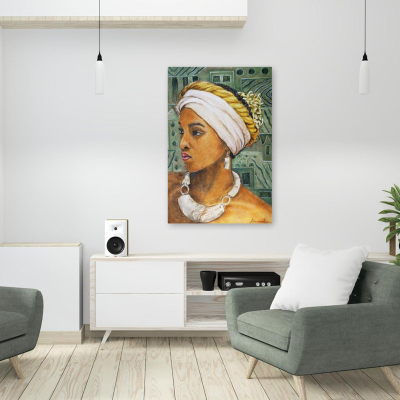 Modèle 2 - Art figuratif multicentrique, H 36 po x l 24 po