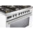 Verona Ultima Series 36 Inch Dual Fuel Range with 5 Sealed Burners-100847379